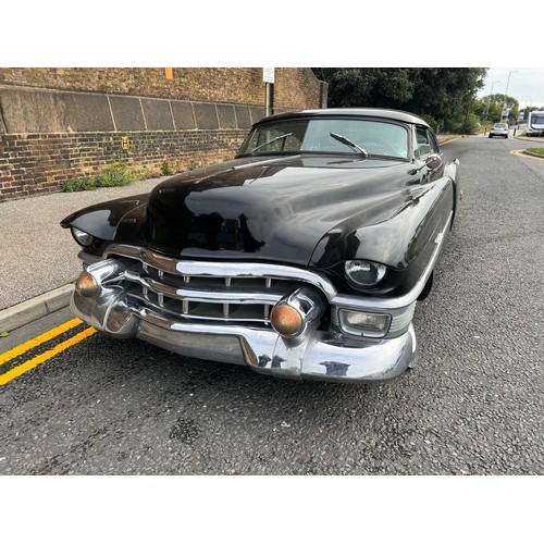 13 - 1953 Cadillac Coupe Deville chop-top, 5.7L Chevy small block V8, MOT and Tax exempt, 700 4-speed, co... 