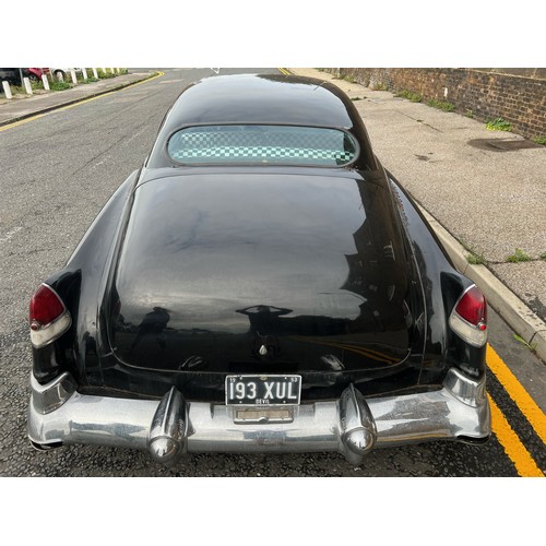 13 - 1953 Cadillac Coupe Deville chop-top, 5.7L Chevy small block V8, MOT and Tax exempt, 700 4-speed, co... 