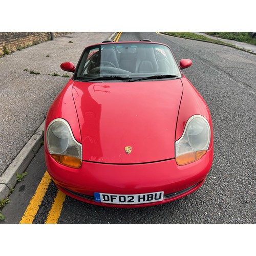 11 - 2002 Porsche Boxter S, 3.2L flat 6, 77,286 Miles, 6-speed Manual, MOT until June 2024, ULEZ Complian... 