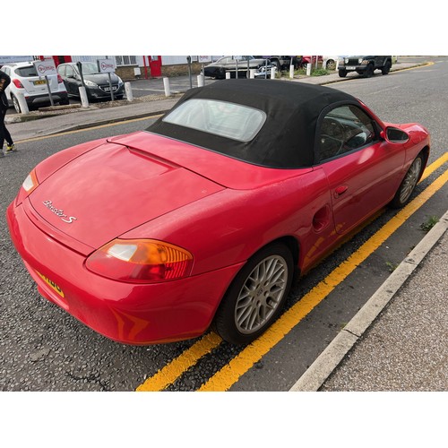 11 - 2002 Porsche Boxter S, 3.2L flat 6, 77,286 Miles, 6-speed Manual, MOT until June 2024, ULEZ Complian... 