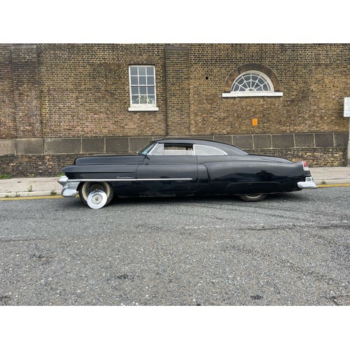 13 - 1953 Cadillac Coupe Deville chop-top, 5.7L Chevy small block V8, MOT and Tax exempt, 700 4-speed, co... 