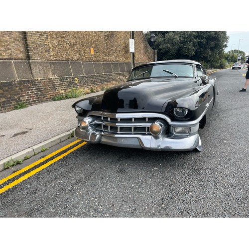 13 - 1953 Cadillac Coupe Deville chop-top, 5.7L Chevy small block V8, MOT and Tax exempt, 700 4-speed, co... 