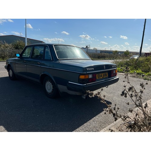 1 - 1988 Volvo 240 GL Auto, Petrol E114AKN MOT until July 2024, 121K miles