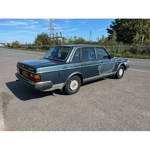 1 - 1988 Volvo 240 GL Auto, Petrol E114AKN MOT until July 2024, 121K miles