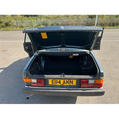 1 - 1988 Volvo 240 GL Auto, Petrol E114AKN MOT until July 2024, 121K miles