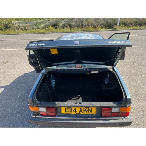 1 - 1988 Volvo 240 GL Auto, Petrol E114AKN MOT until July 2024, 121K miles