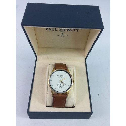 352 - Boxed Paul Hewitt gents watch