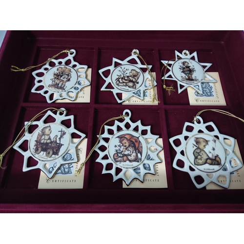 247 - Boxed set of 24 Hummel Christmas ornaments