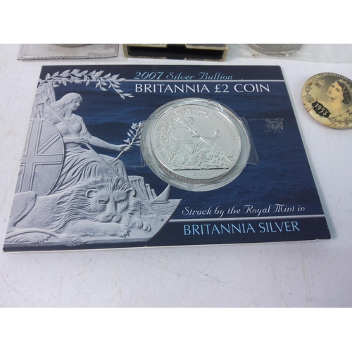 275 - Boxed Britannia silver £2 coin