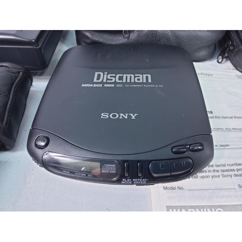 164 - Walkman, Discman, mini disc player etc