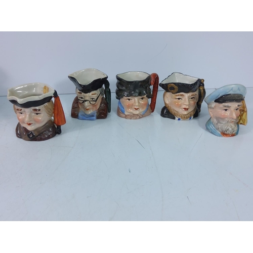 1 - Very large qty of various Toby jugs including named examples