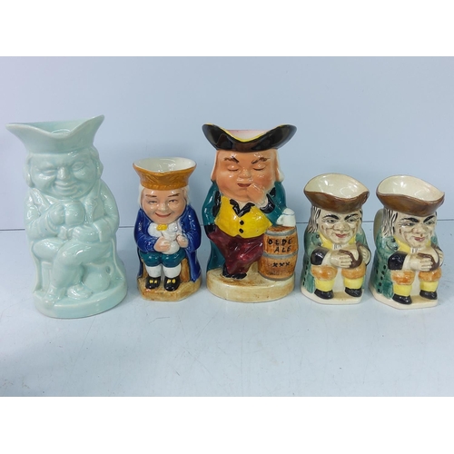 1 - Very large qty of various Toby jugs including named examples