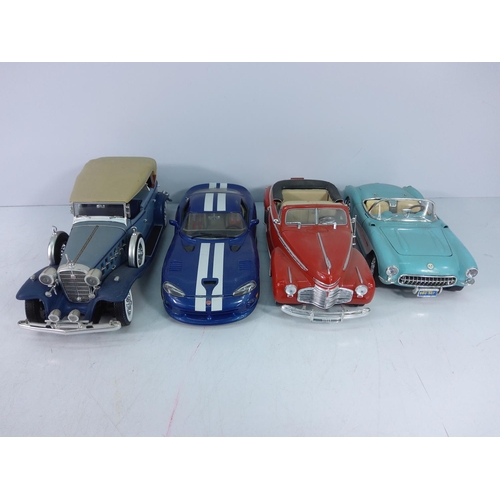 251 - 4 unboxed model vehicles