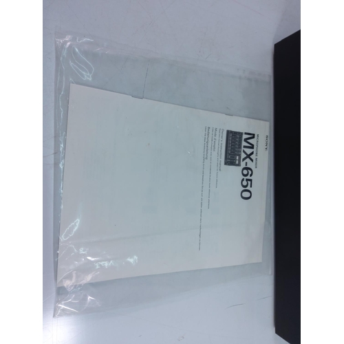 277 - Sony MX650 mixer