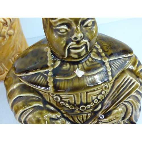 290 - Chinaware and storage jars including Sadler