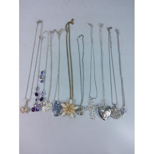 397 - Qty of various necklaces