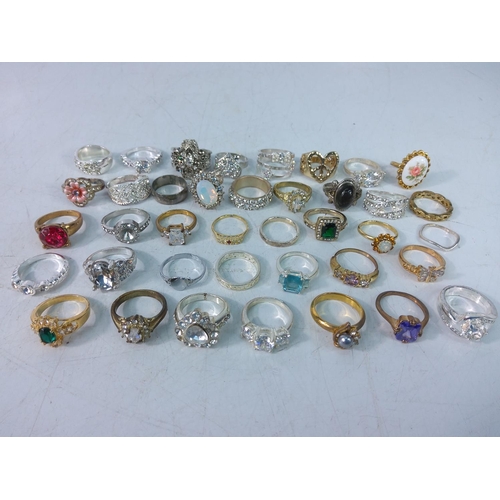 398 - Large bag of dress rings