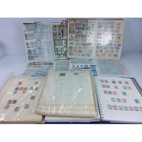 58 - Box of various stamps and albums