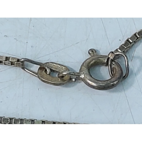 389 - Silver gate bracelet, Ronson lighter and other items