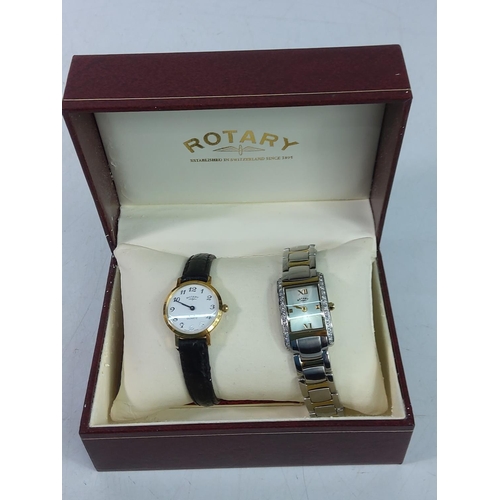 401 - 2 ladies Rotary watches