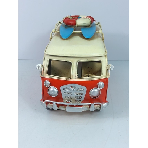 201 - Tin plate model Campervan