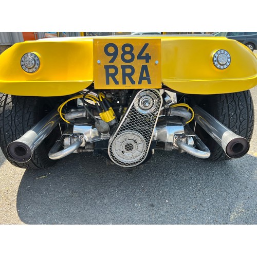 1 - 1960 Volkswagen Beach Buggy, made from a VW Beetle base and a 1303CC engine. In a beautiful yellow c... 