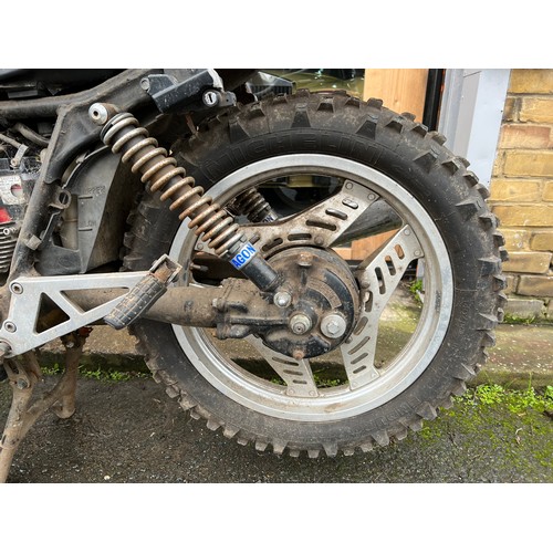 3 - Honda VT500 (believed to be 1982-1986 model)
This motorbike is sold as seen. It is a spares or repai... 