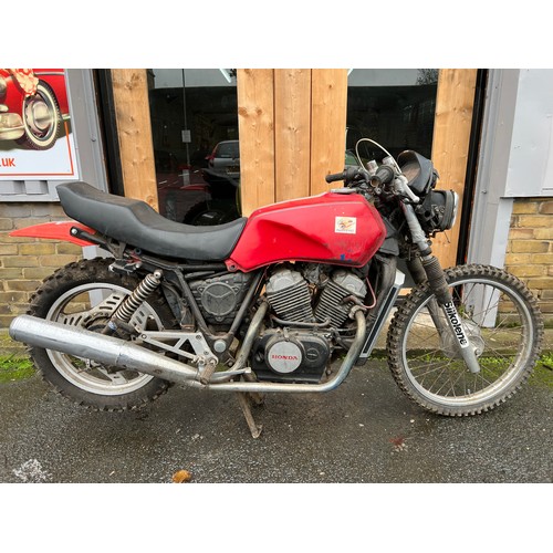 3 - Honda VT500 (believed to be 1982-1986 model)
This motorbike is sold as seen. It is a spares or repai... 