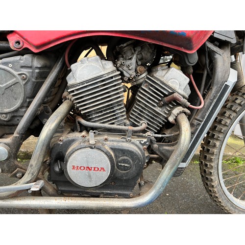 3 - Honda VT500 (believed to be 1982-1986 model)
This motorbike is sold as seen. It is a spares or repai... 