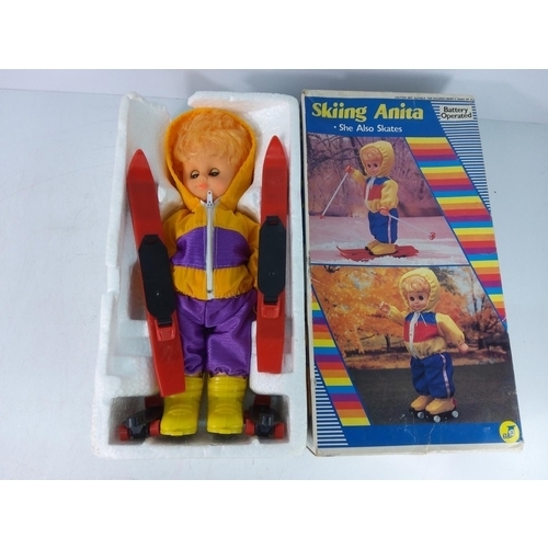 263 - Boxed 1970's Skiing doll