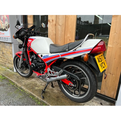 11 - Red Yamaha RD350, Registration A517 YCY with two owners from new, first registered in 1983, this Mot... 