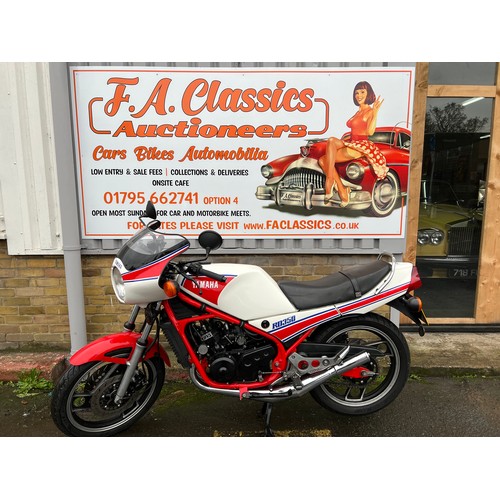 11 - Red Yamaha RD350, Registration A517 YCY with two owners from new, first registered in 1983, this Mot... 