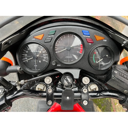 11 - Red Yamaha RD350, Registration A517 YCY with two owners from new, first registered in 1983, this Mot... 