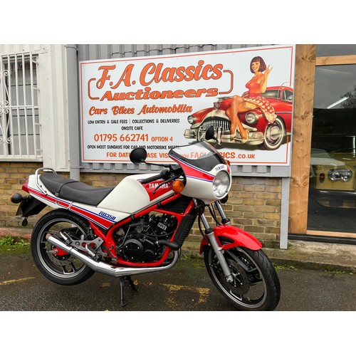 11 - Red Yamaha RD350, Registration A517 YCY with two owners from new, first registered in 1983, this Mot... 