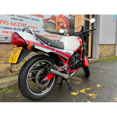 11 - Red Yamaha RD350, Registration A517 YCY with two owners from new, first registered in 1983, this Mot... 