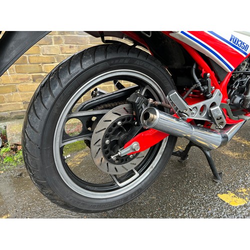 11 - Red Yamaha RD350, Registration A517 YCY with two owners from new, first registered in 1983, this Mot... 