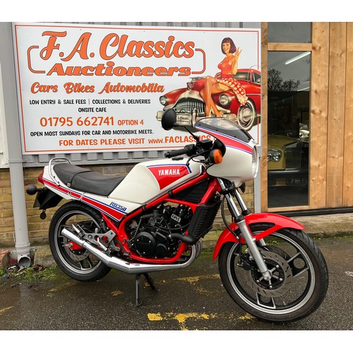 11 - Red Yamaha RD350, Registration A517 YCY with two owners from new, first registered in 1983, this Mot... 