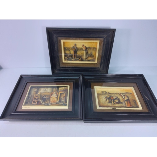 283 - 5 framed Osborne plaques and Osborne items