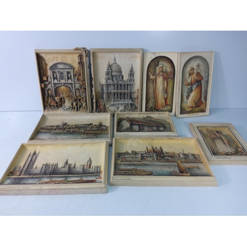 342 - Large box of various Osborne plaques