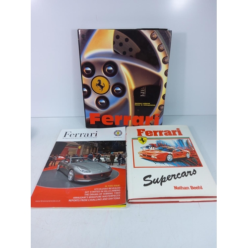 1 - 3 Ferrari books