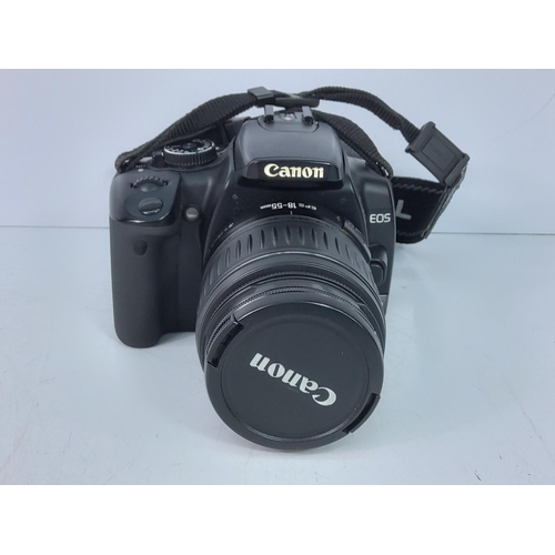 51 - Canon EOS400D digital camera with lens