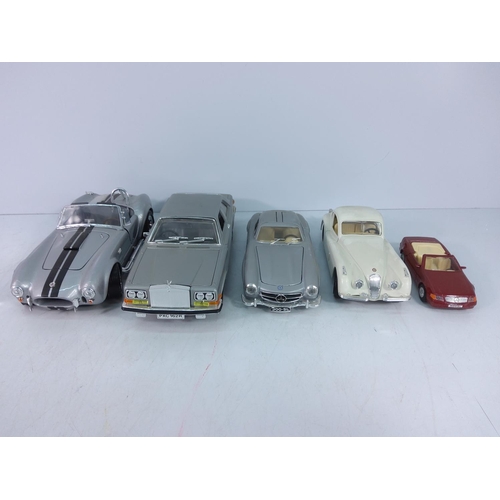 162 - 5 model vehicles