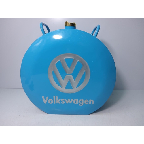 102 - Blue VW oil can