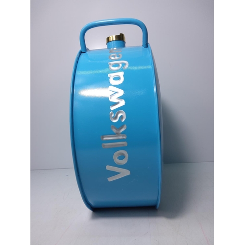 102 - Blue VW oil can