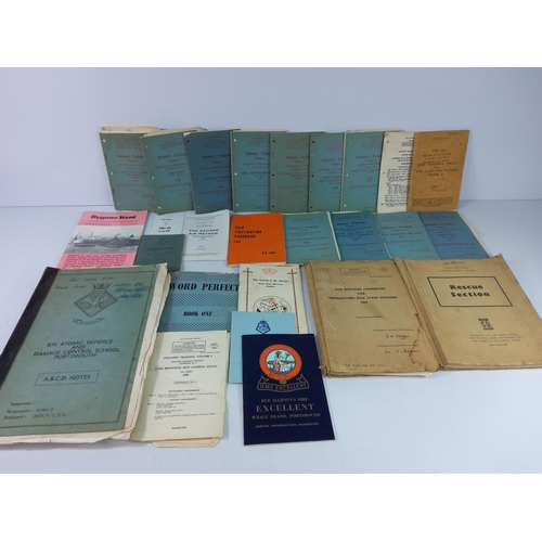 119 - Box of WWII ephemera including RAF