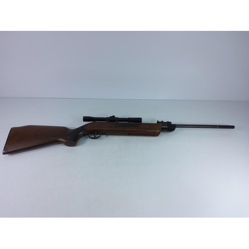 131 - .177 air rifle with scope