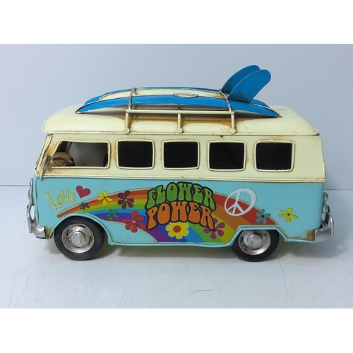 86 - Tinplate model campervan