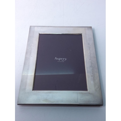 316 - Silver Asprey of London frame