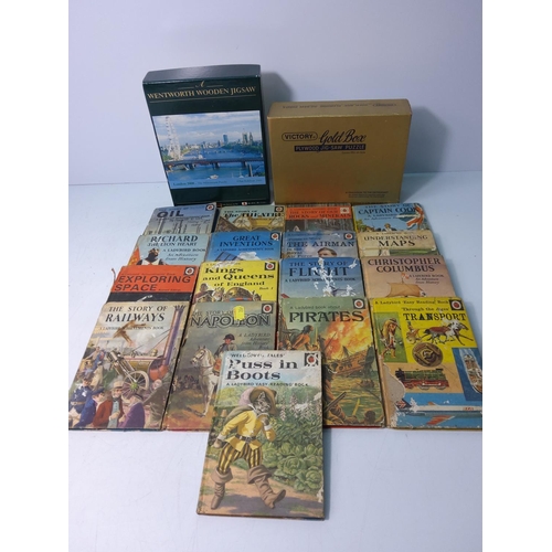 28 - Vintage ladybird books and puzzles