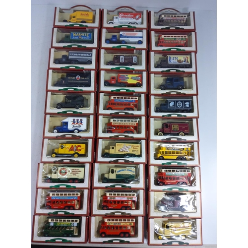 52 - 30 boxed model vehicles